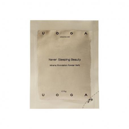Foundation powders never sleeping beauty refill van Uoga Uoga