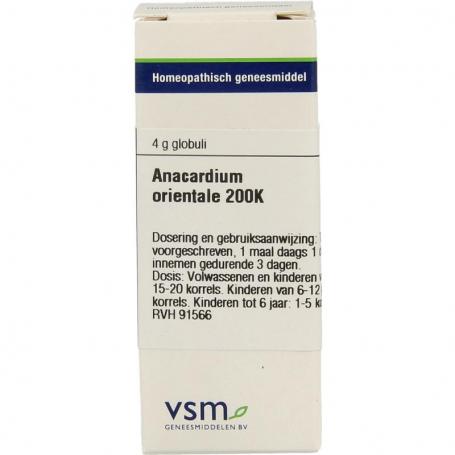 Anacardium orientale 200K van VSM