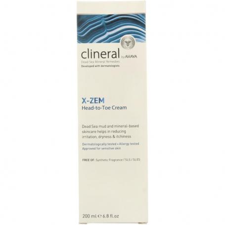 Clineral x-zem head-to-toe cream van Ahava