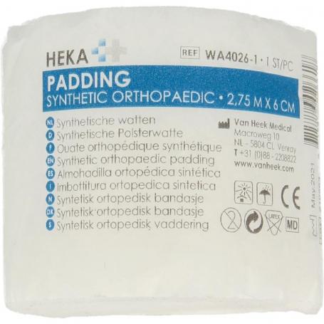 Synthetische wattenrol 2.75 x 6cm van Heka