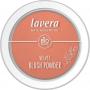 Velvet blush powder rosy peach 01 van Lavera