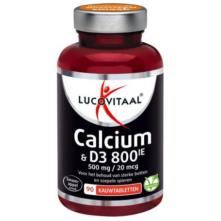 Calcium 500mg + D3 20mcg van Lucovitaal