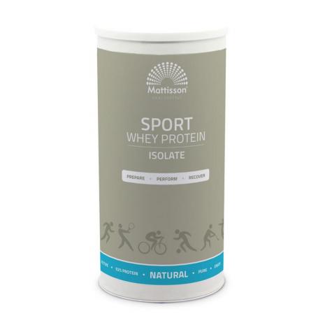 Whey protein isolate sport