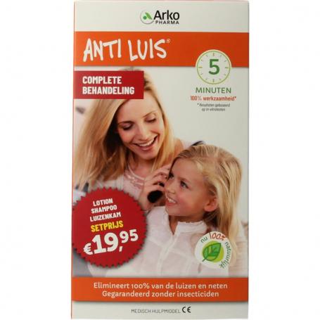 Lotion/shampoo/kam van Anti Luis