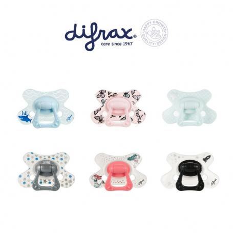 Fopspeen natural 6+ maanden met ring van Difrax