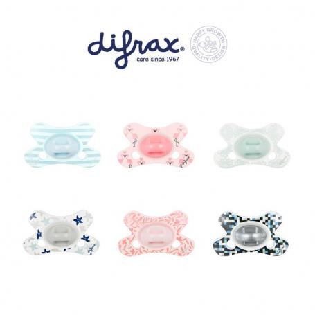 Fopspeen natural 0-6 maanden assorti van Difrax