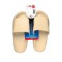 Orthopedische badslipper 37-38 beige van Lucovitaal