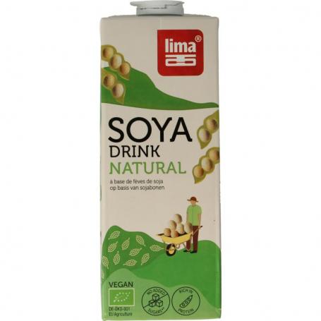 Soya drink natural bio van Lima