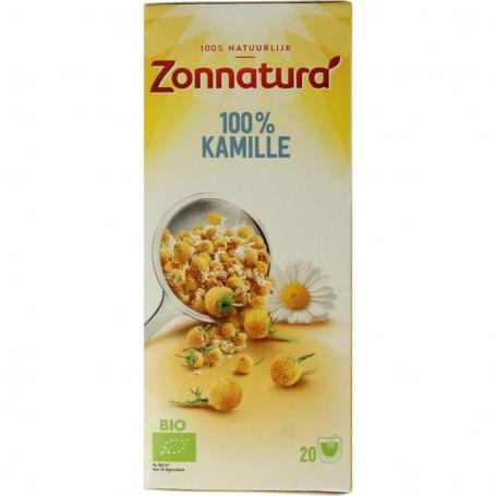 Kamille thee 100% bio van Zonnatura