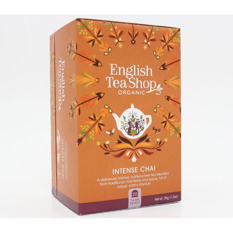 Intense chai bio van English Tea Shop