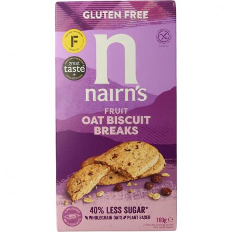 Biscuit breaks oats & fruit van Nairns