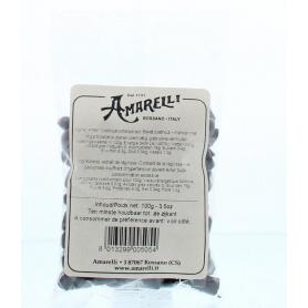 Laurierdrop blikje pepermunt wit van Amarelli