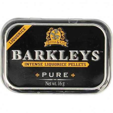 Liquorice pellets pure van Barkleys