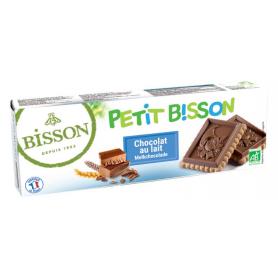 Zandkoekjes chocolade & granen bio van Bisson