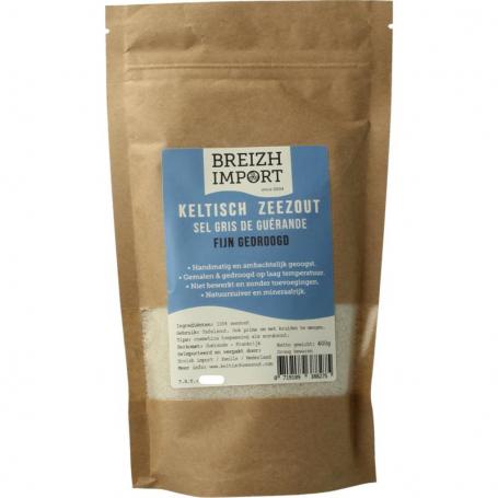 Fijn keltisch zeezout van Breizh Import