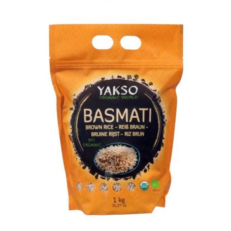 Basmati rijst bruin bio van Yakso