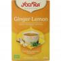 Ginger lemon munt bio van Yogi Tea