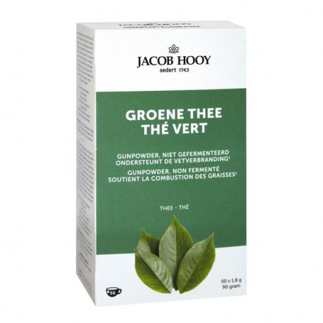 Groene thee zakjes van Jacob Hooy