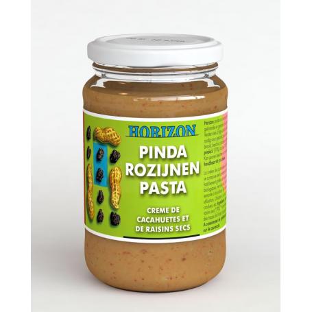 Pinda-rozijnenpasta eko bio van Horizon