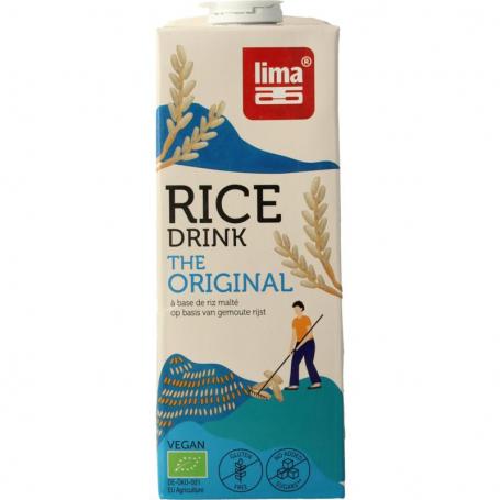 Rice drink original bio van Lima