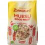 Muesli rood fruit bio van Zonnatura