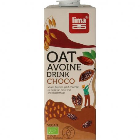 Oat drink choco bio van Lima