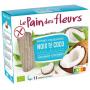 Krokante crackers kokos glutenvrij bio van Pain Des Fleurs