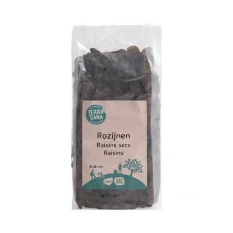 RAW rozijnen sultana bio van Terrasana
