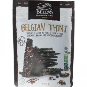 Hazelnoot praline truffels bio van Belvas