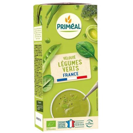 Veloute gebonden soep groene groenten bio van Primeal