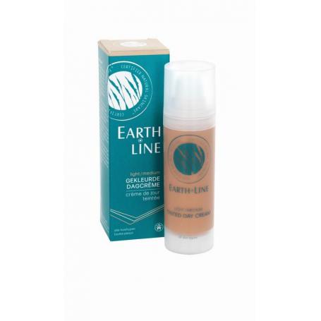 Gekleurde dagcreme light/medium van Earth Line