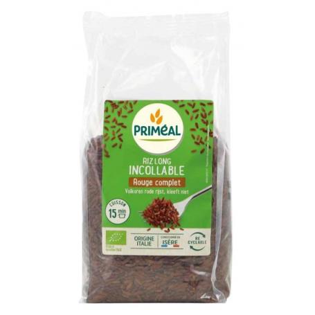 Rijst rood volkoren niet klevend bio van Primeal