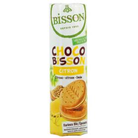 Wafels choco hazelnoot bio van Bisson