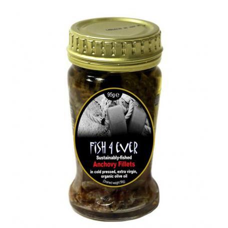 Ansjovisfilet in olijfolie van Fish 4 Ever