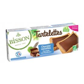 Gevulde chocoladekoekjes mini lunettes bio van Bisson