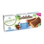 Gevulde hazelnoot chocolade tartelettes bio van Bisson