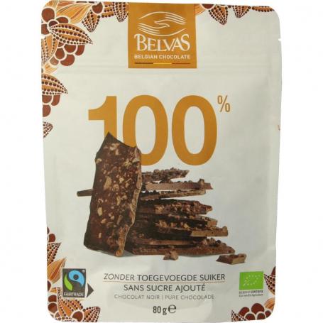 Thins dark 100% bio van Belvas