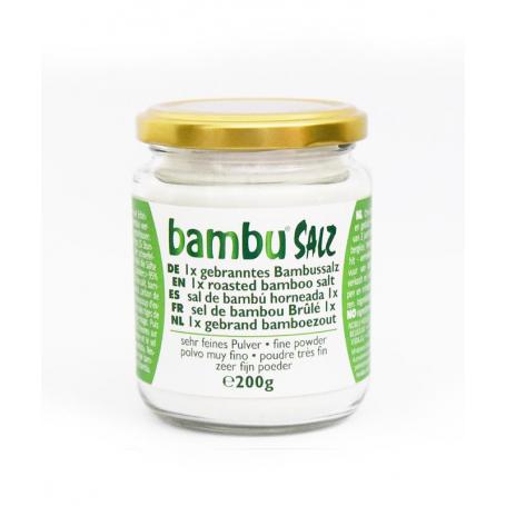 Bamboezout zeer fijn 1x gebrand van Bambu Salz
