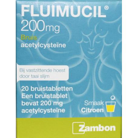 Fluimucil 200 mg suikervrij van Fluimucil