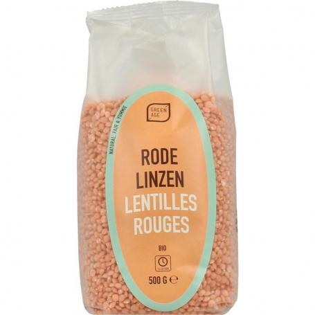 Rode linzen bio van Greenage