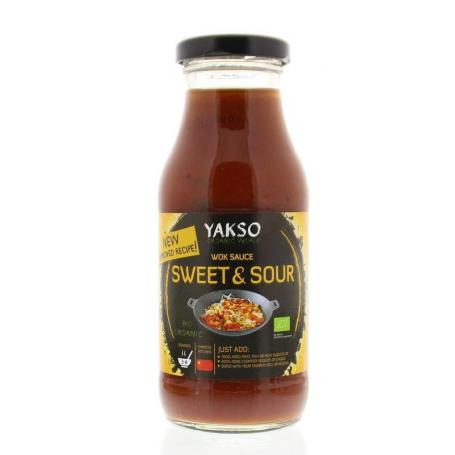 Woksaus sweet & sour bio van Yakso