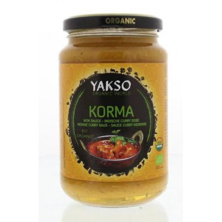 Roerbaksaus korma bio van Yakso
