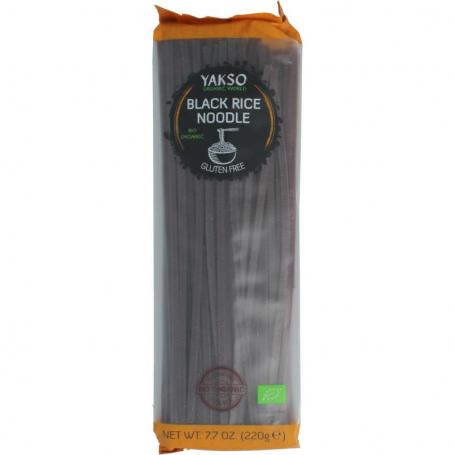 Rice noodle zwart bio van Yakso