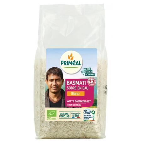 Witte basmati rijst bio van Primeal