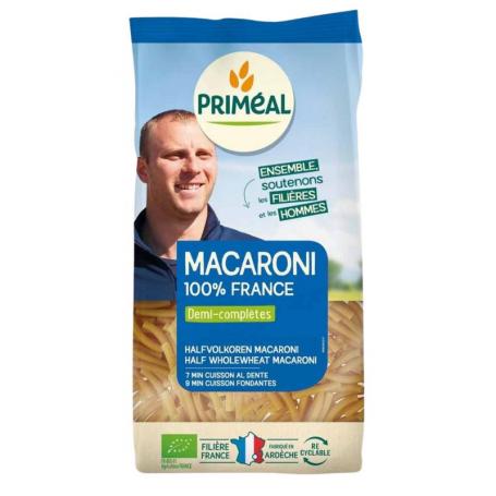 Halfvolkoren macaroni bio van Primeal