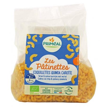 Hoorntjes tarwe quinoa wortel bio van Primeal