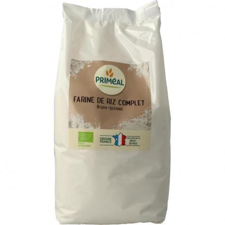 Volkoren bruin rijstmeel bio van Primeal