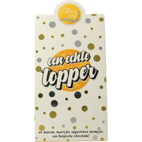 Cadeau doos young duimpjes topper van Voor Jou!