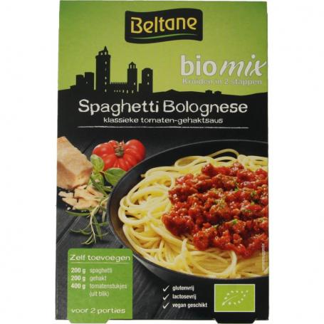 Spaghetti bolognese mix bio van Beltane