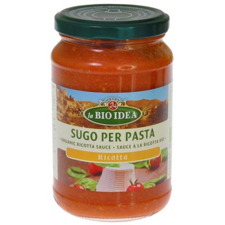 Pastasaus ricotta bio van Bioidea